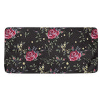 Red Rose Floral Pattern Print Towel