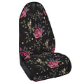 Red Rose Floral Pattern Print Waterproof Car Seat Cover