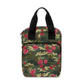 Red Rose Flower Camouflage Print Bible Tote Bag