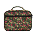 Red Rose Flower Camouflage Print Briefcase Bible Bag