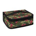 Red Rose Flower Camouflage Print Small Lunch Bag