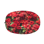 Red Rose Flower Print Car Side Mirror Covers