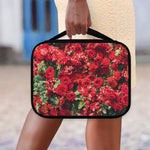 Red Rose Flower Print Classic Bible Case