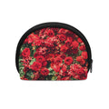 Red Rose Flower Print Coin Purse