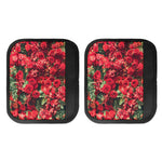 Red Rose Flower Print Handle Covers