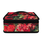 Red Rose Flower Print Small Lunch Bag