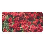 Red Rose Flower Print Towel