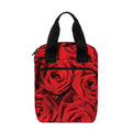 Red Rose Print Bible Tote Bag