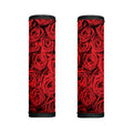 Red Rose Print Handle Covers
