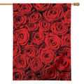 Red Rose Print House Flag