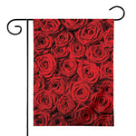 Red Rose Print House Flag