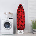 Red Rose Print Ironing Board Cover