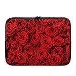 Red Rose Print Laptop Sleeve