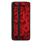 Red Rose Print Refrigerator Handle Covers