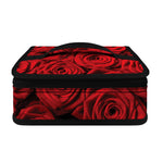 Red Rose Print Small Lunch Bag
