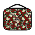 Red Rose Skull Pattern Print Classic Bible Case