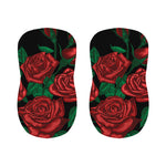 Red Roses Tattoo Print Bar Stool Covers