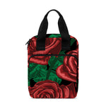 Red Roses Tattoo Print Bible Tote Bag