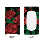 Red Roses Tattoo Print Changing Pad Cover
