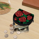 Red Roses Tattoo Print Coin Purse
