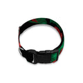 Red Roses Tattoo Print Dog Collar