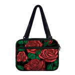 Red Roses Tattoo Print Double Strap Bible Bag