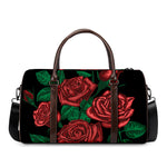 Red Roses Tattoo Print Duffle Bag