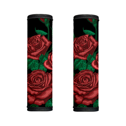 Red Roses Tattoo Print Handle Covers