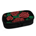 Red Roses Tattoo Print Insulin Cooler Travel Case