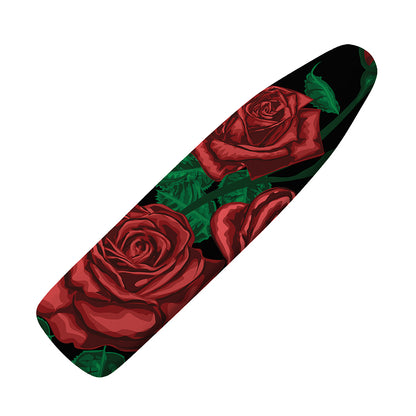 Red Roses Tattoo Print Ironing Board Cover
