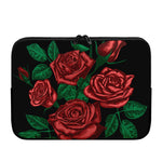 Red Roses Tattoo Print Laptop Sleeve