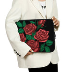 Red Roses Tattoo Print Laptop Sleeve