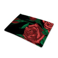 Red Roses Tattoo Print Pet Cooling Mat Cover