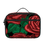 Red Roses Tattoo Print Portable Lunch Bag