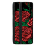 Red Roses Tattoo Print Refrigerator Handle Covers