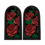Red Roses Tattoo Print Skillet Handle Cover