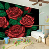 Red Roses Tattoo Print Wall Sticker