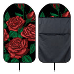 Red Roses Tattoo Print Waterproof Car Seat Cover