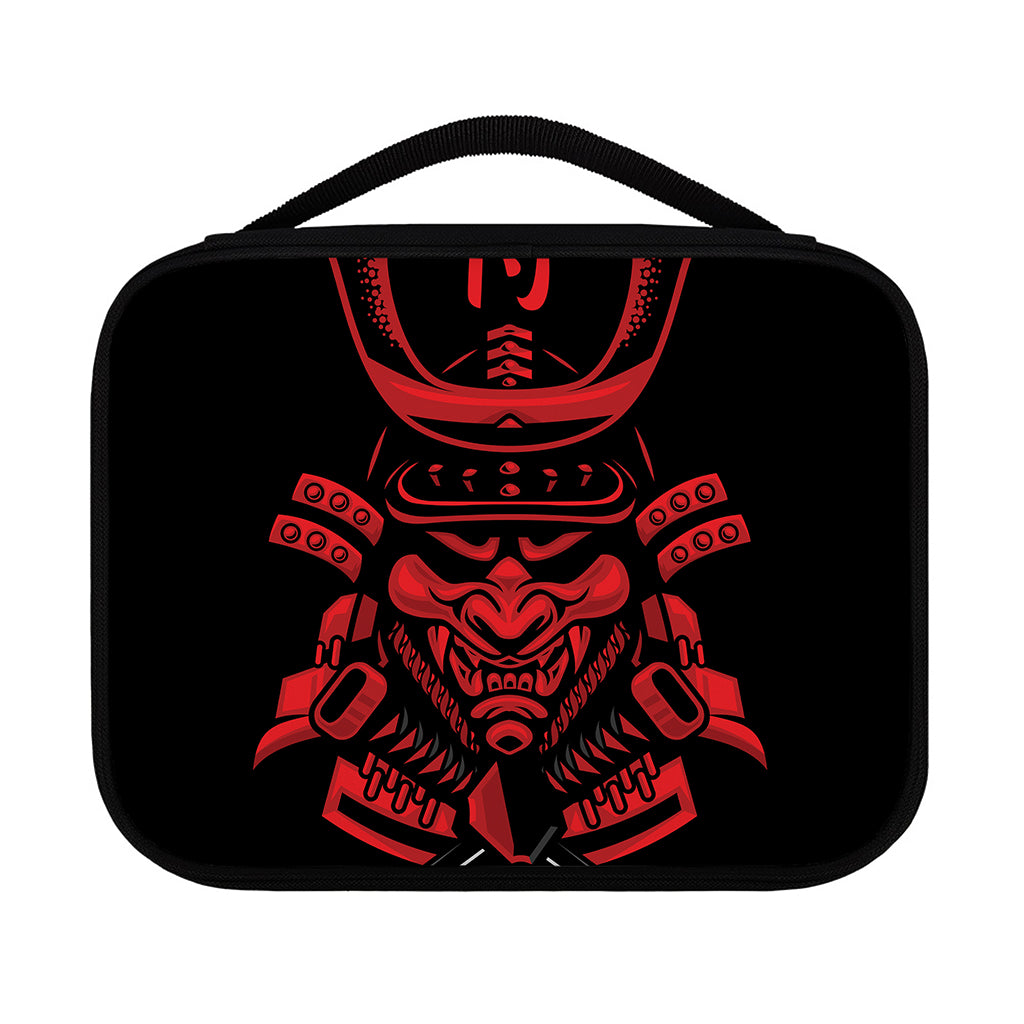 Red Samurai Mask Print Classic Bible Case