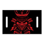 Red Samurai Mask Print Golf Cart Seat Cover