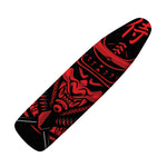 Red Samurai Mask Print Ironing Board Cover