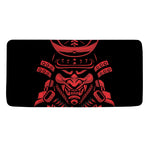 Red Samurai Mask Print Towel