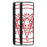 Red Satanic Pentagram Symbol Print Refrigerator Handle Covers