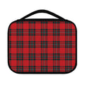 Red Scottish Tartan Pattern Print Classic Bible Case