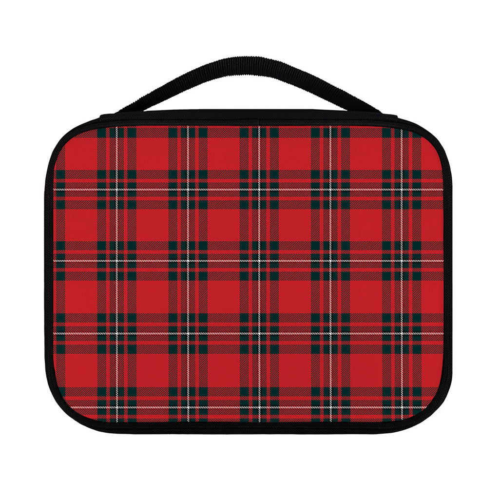 Red Scottish Tartan Pattern Print Classic Bible Case