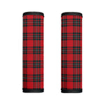 Red Scottish Tartan Pattern Print Handle Covers