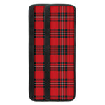 Red Scottish Tartan Pattern Print Refrigerator Handle Covers