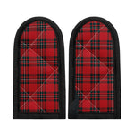 Red Scottish Tartan Pattern Print Skillet Handle Cover