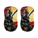 Red Sky And Golden Sun Samurai Print Bar Stool Covers