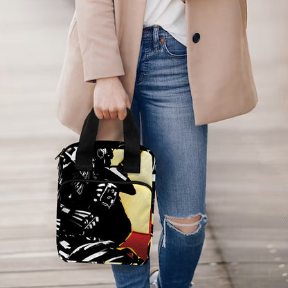 Red Sky And Golden Sun Samurai Print Bible Tote Bag